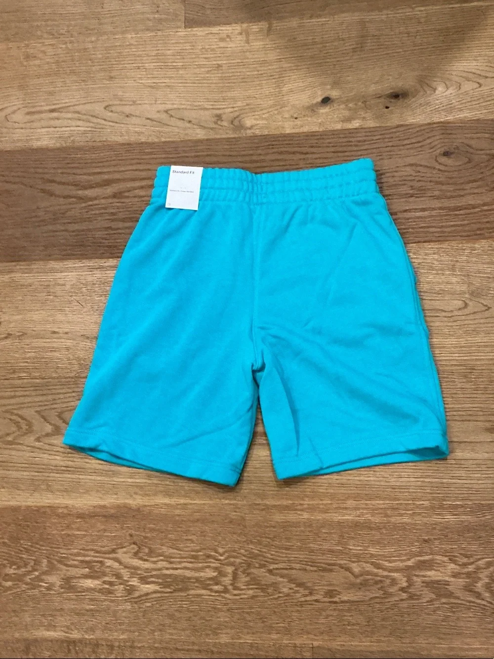 Nike Kids Teal Athletic Shorts with White Logo